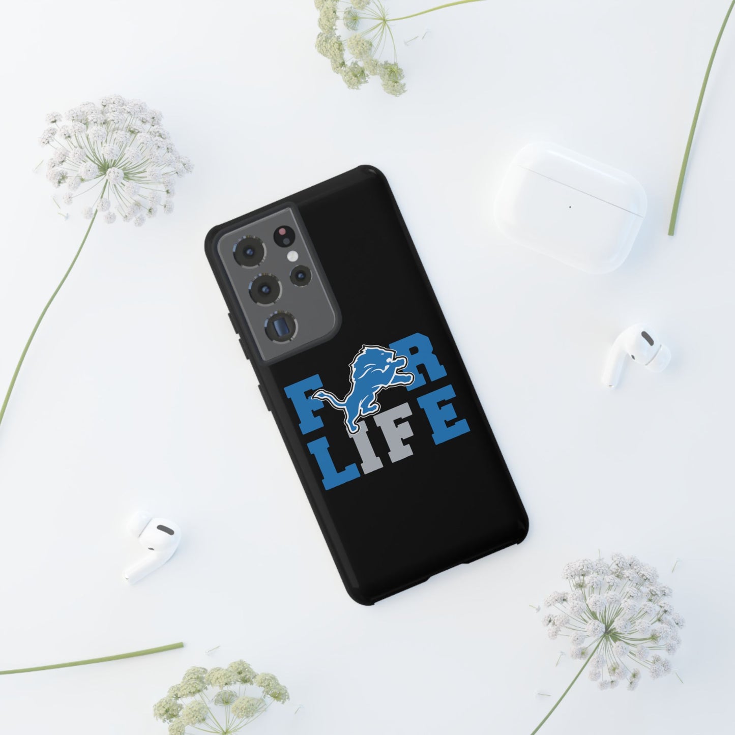 Phone Case Detroit Lions Fan for Life Tough Cases