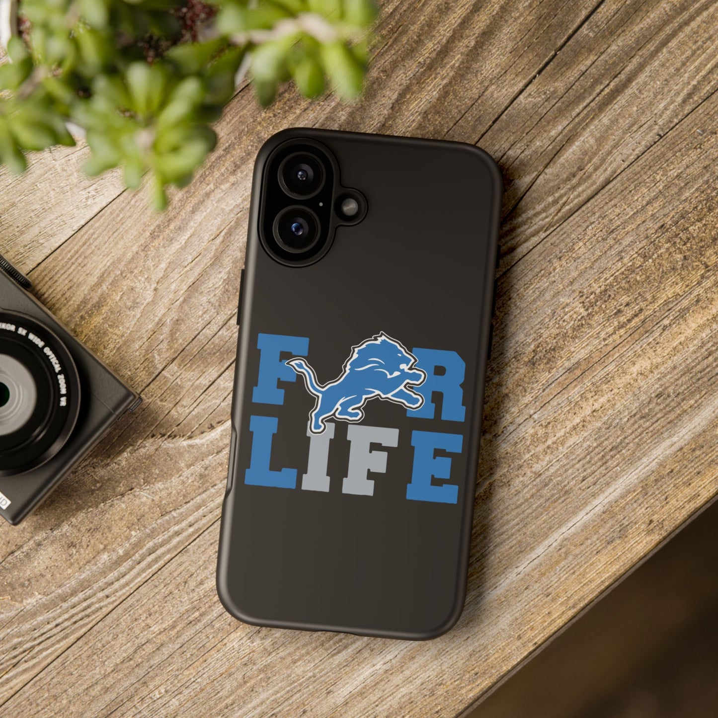 Phone Case Detroit Lions Fan for Life Tough Cases