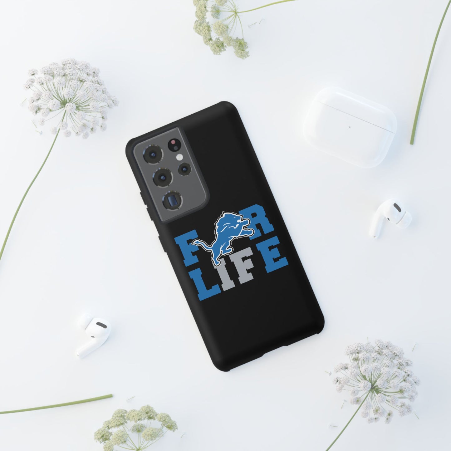 Phone Case Detroit Lions Fan for Life Tough Cases