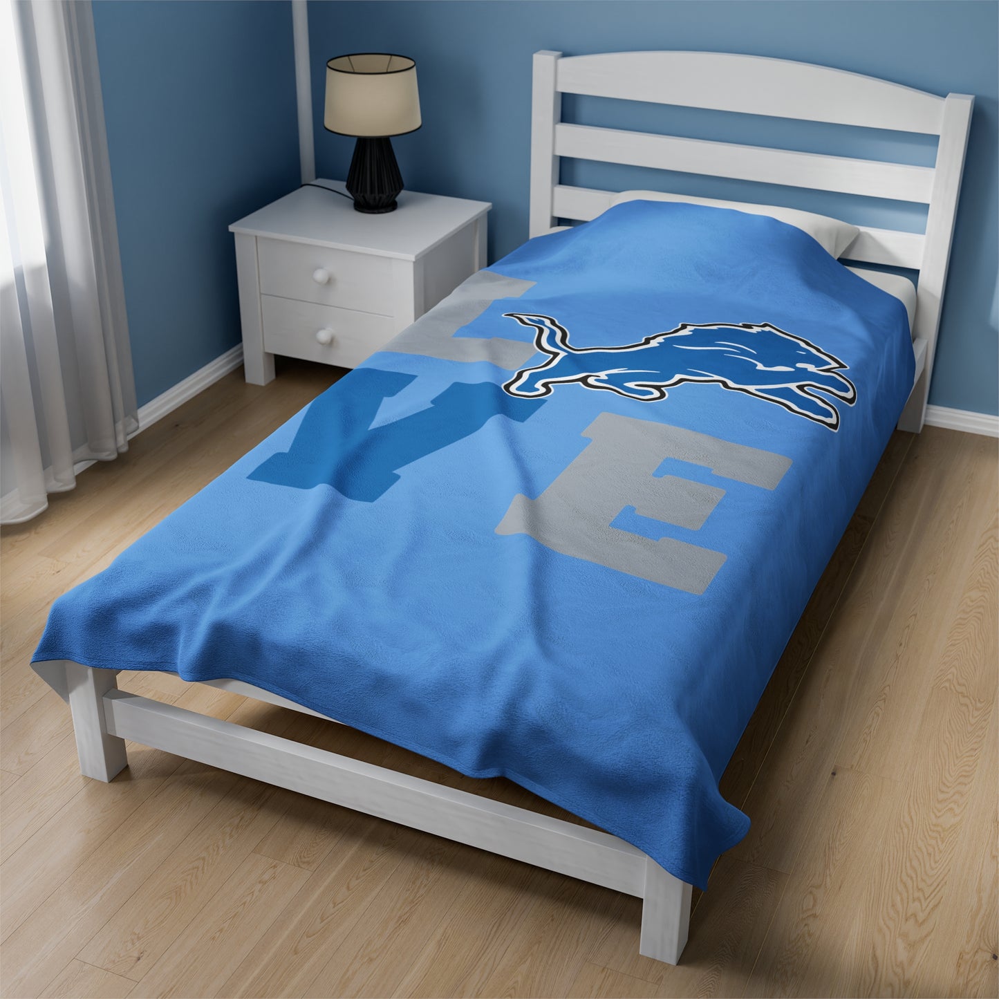 Plush Blanket Detroit Lions Cozy Warm