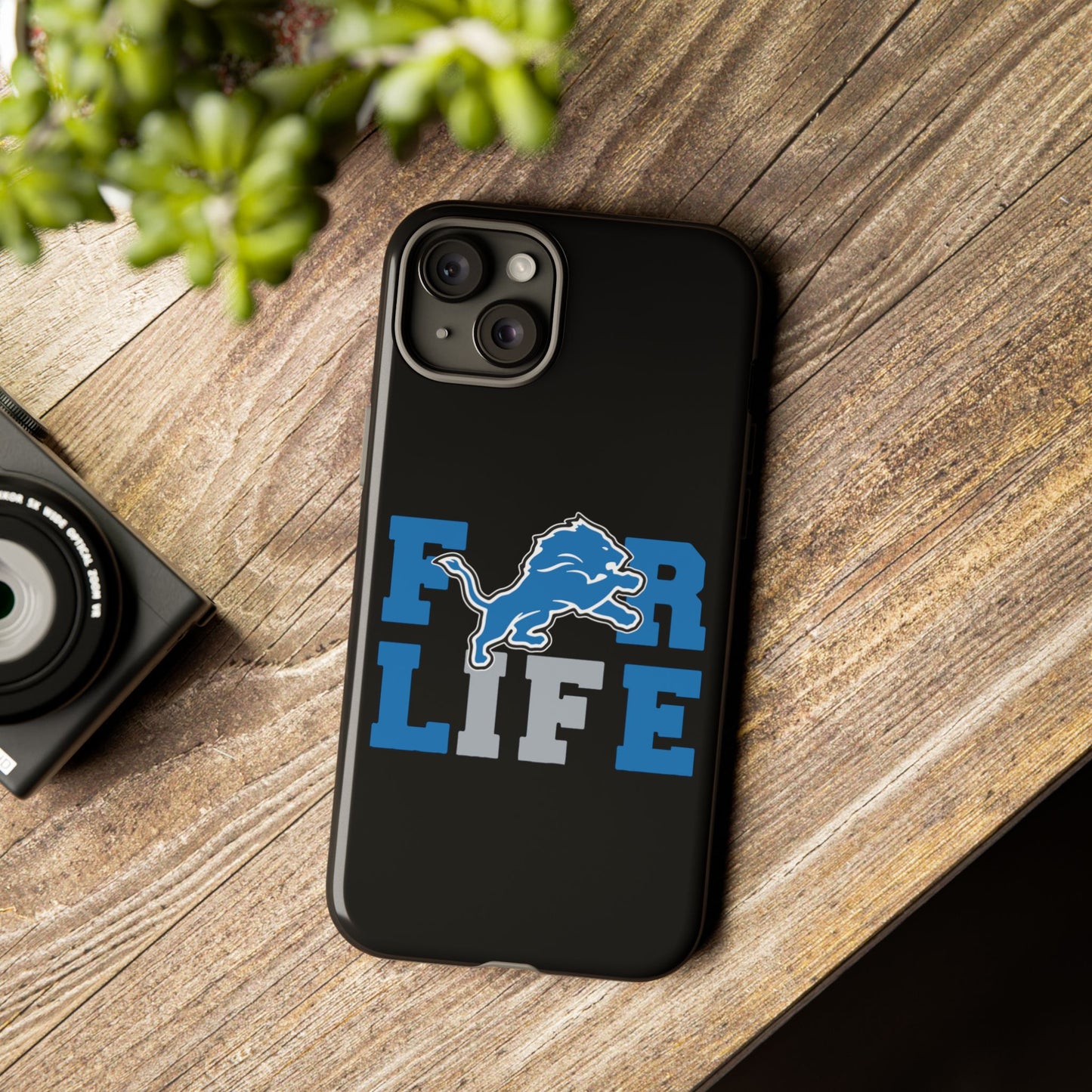 Phone Case Detroit Lions Fan for Life Tough Cases