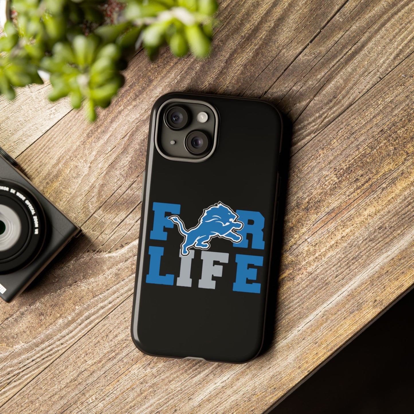 Phone Case Detroit Lions Fan for Life Tough Cases