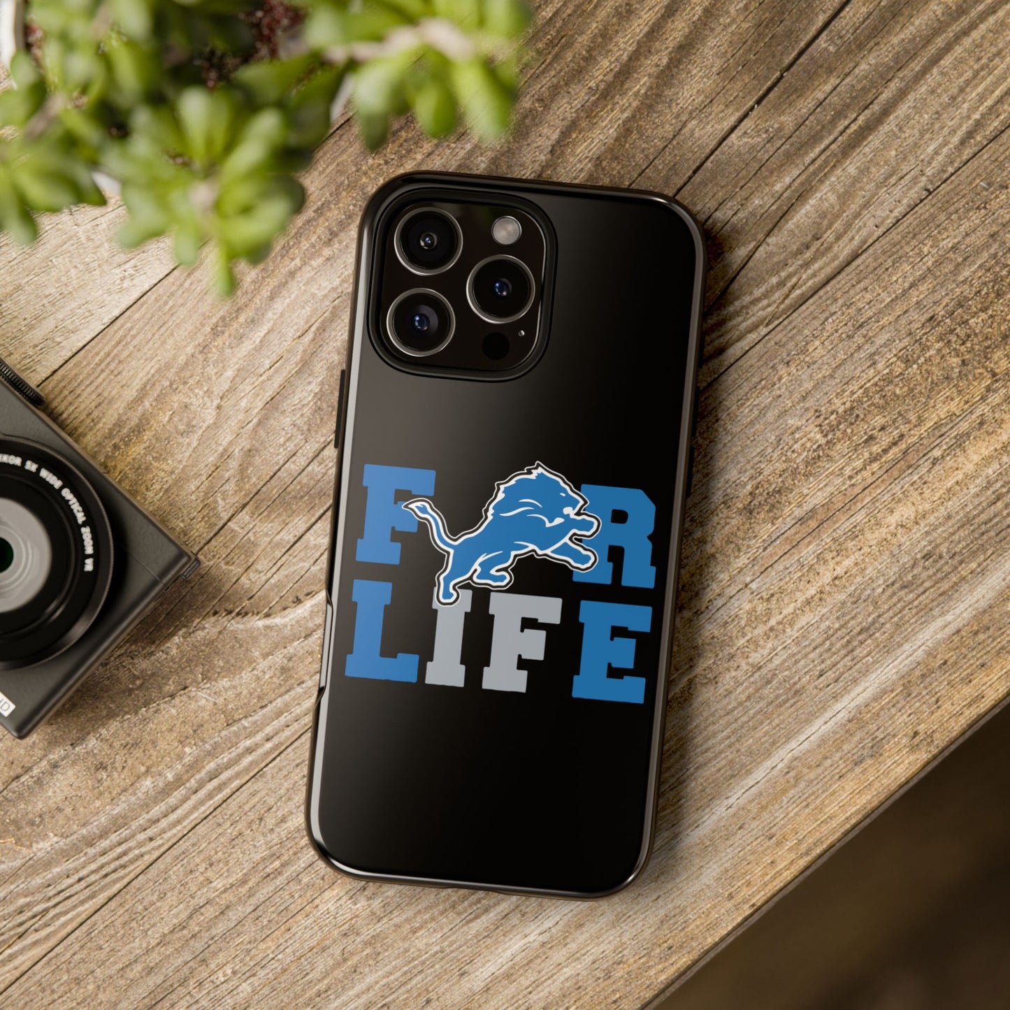 Phone Case Detroit Lions Fan for Life Tough Cases