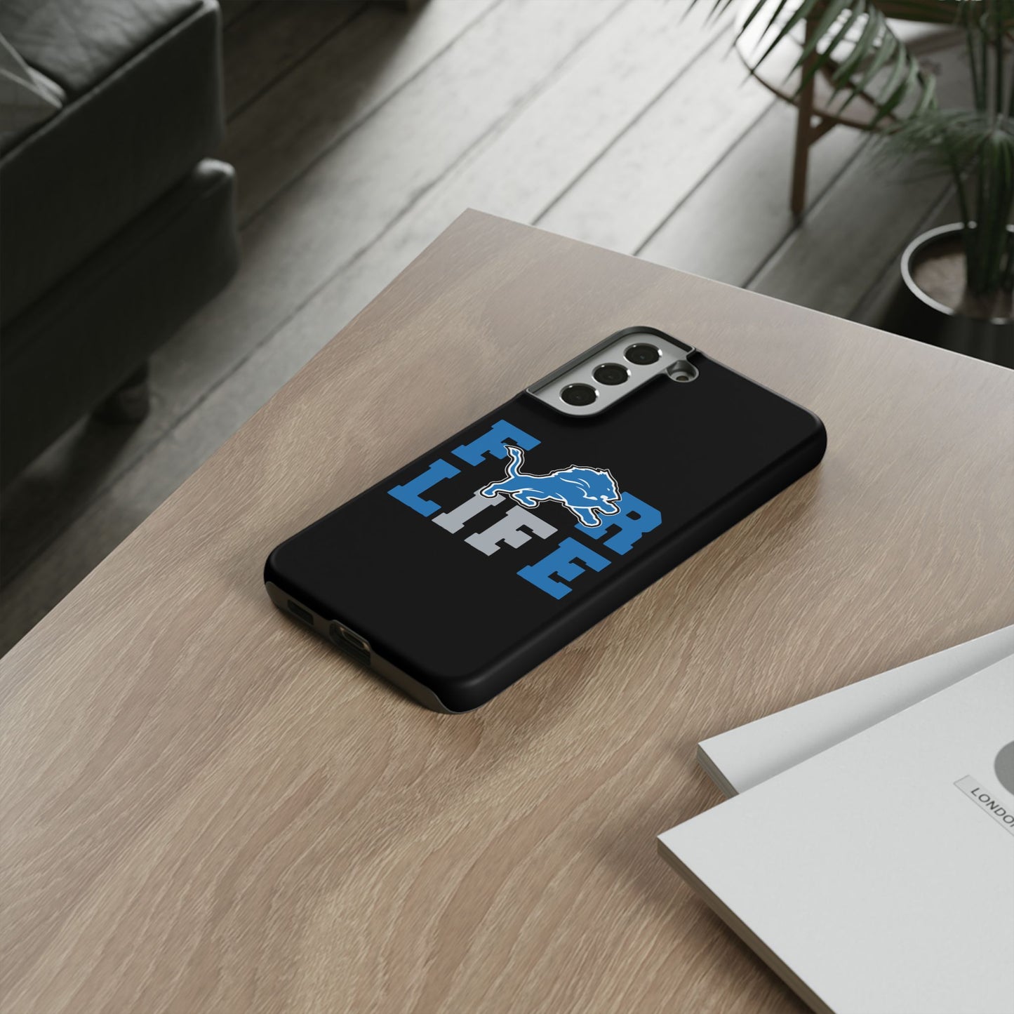 Phone Case Detroit Lions Fan for Life Tough Cases