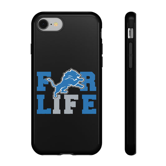 Phone Case Detroit Lions Fan for Life Tough Cases