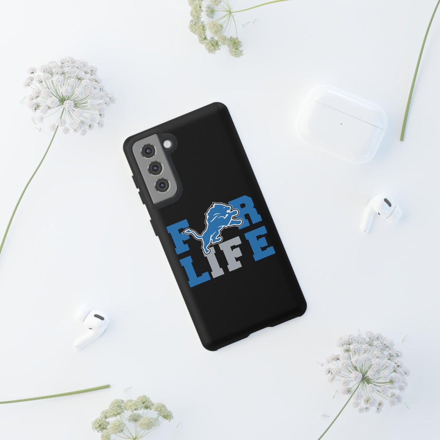 Phone Case Detroit Lions Fan for Life Tough Cases