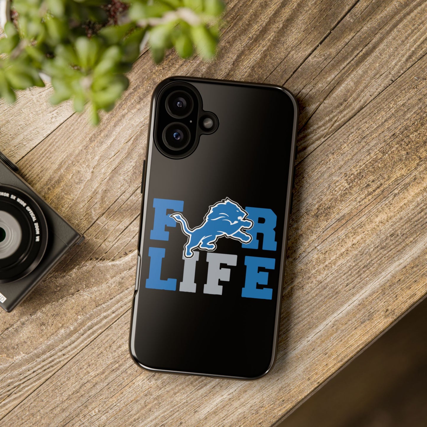 Phone Case Detroit Lions Fan for Life Tough Cases