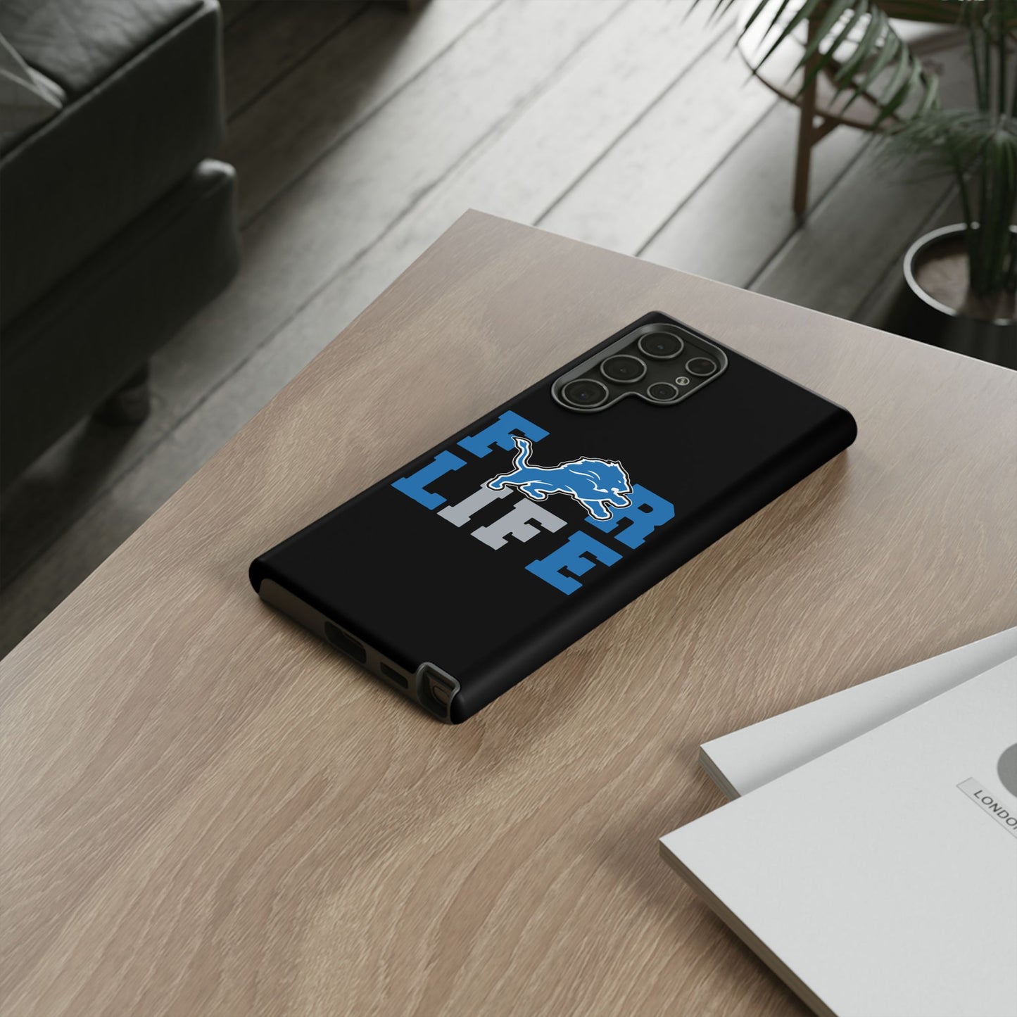 Phone Case Detroit Lions Fan for Life Tough Cases