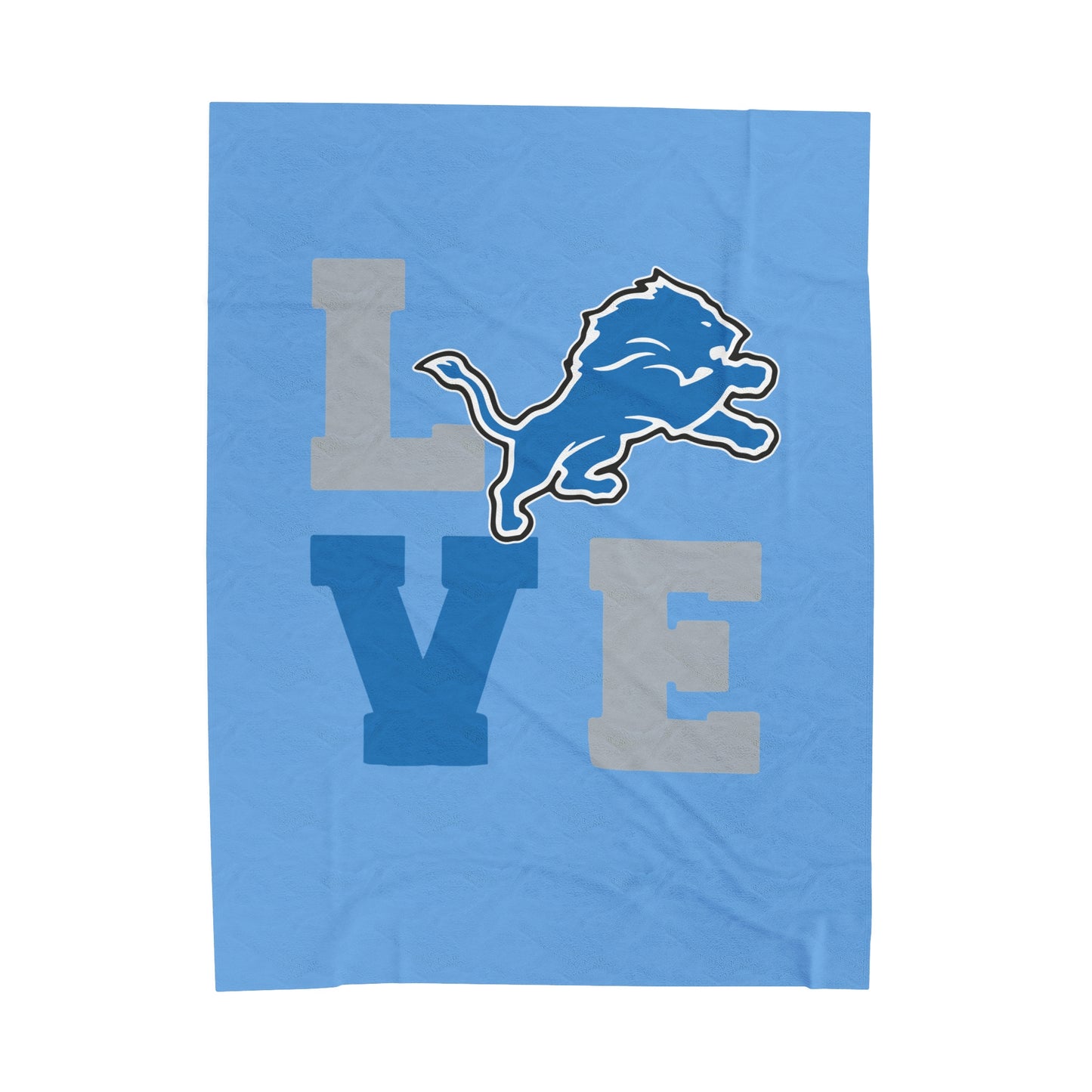 Plush Blanket Detroit Lions Cozy Warm