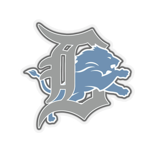 Detroit Lions Kiss-Cut Stickers - Perfect for Fans & Decor