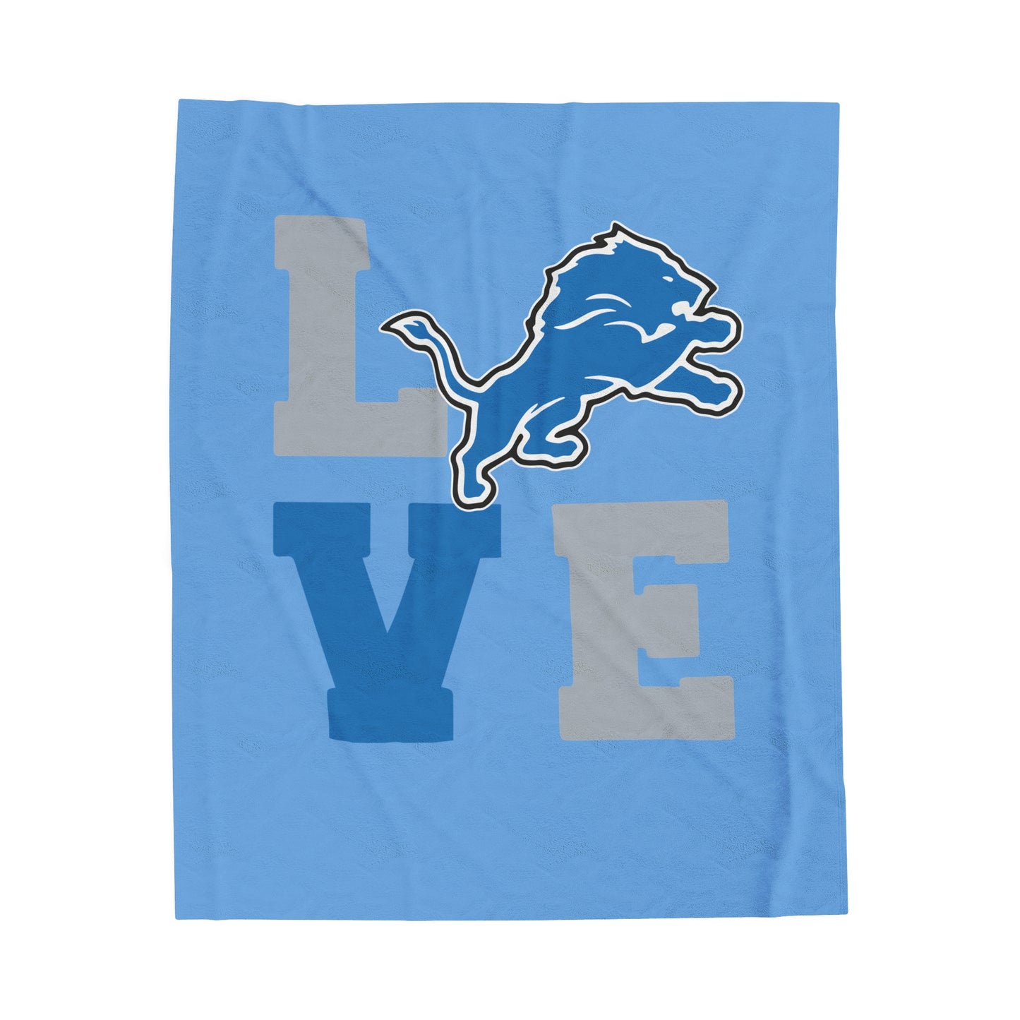 Plush Blanket Detroit Lions Cozy Warm