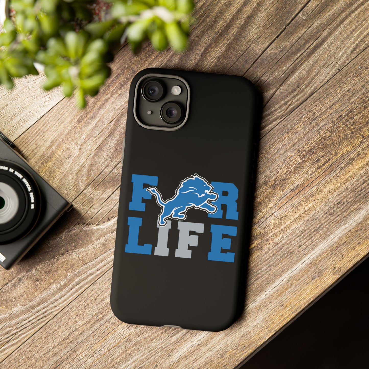 Phone Case Detroit Lions Fan for Life Tough Cases