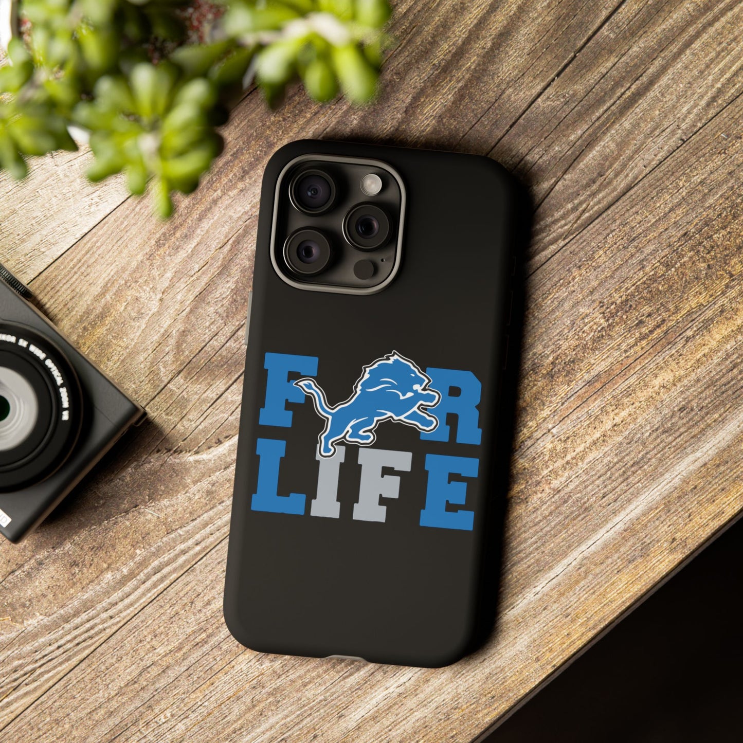 Phone Case Detroit Lions Fan for Life Tough Cases