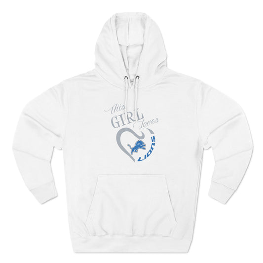 Three-Panel Fleece Hoodie